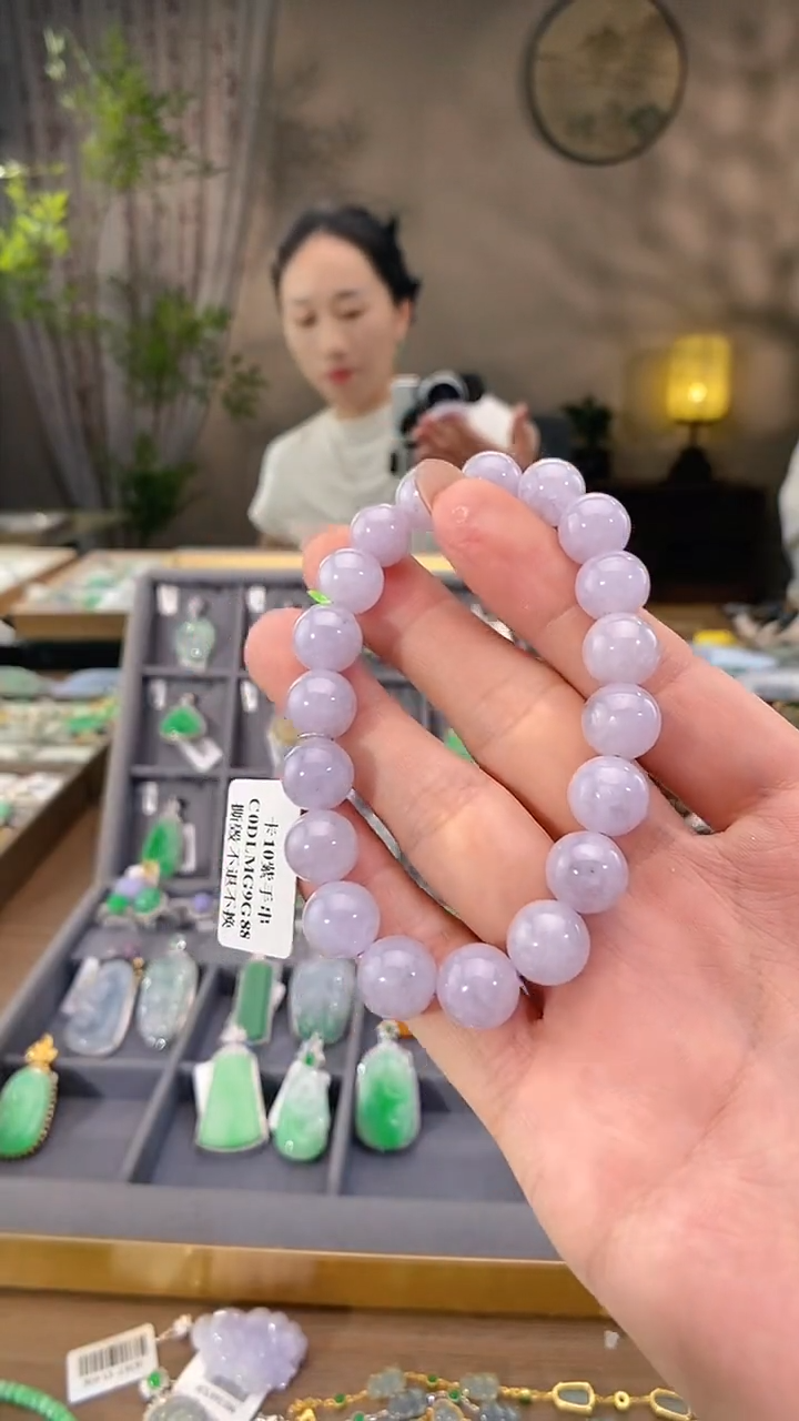 吊坠(不含链)未镶嵌翡翠手串