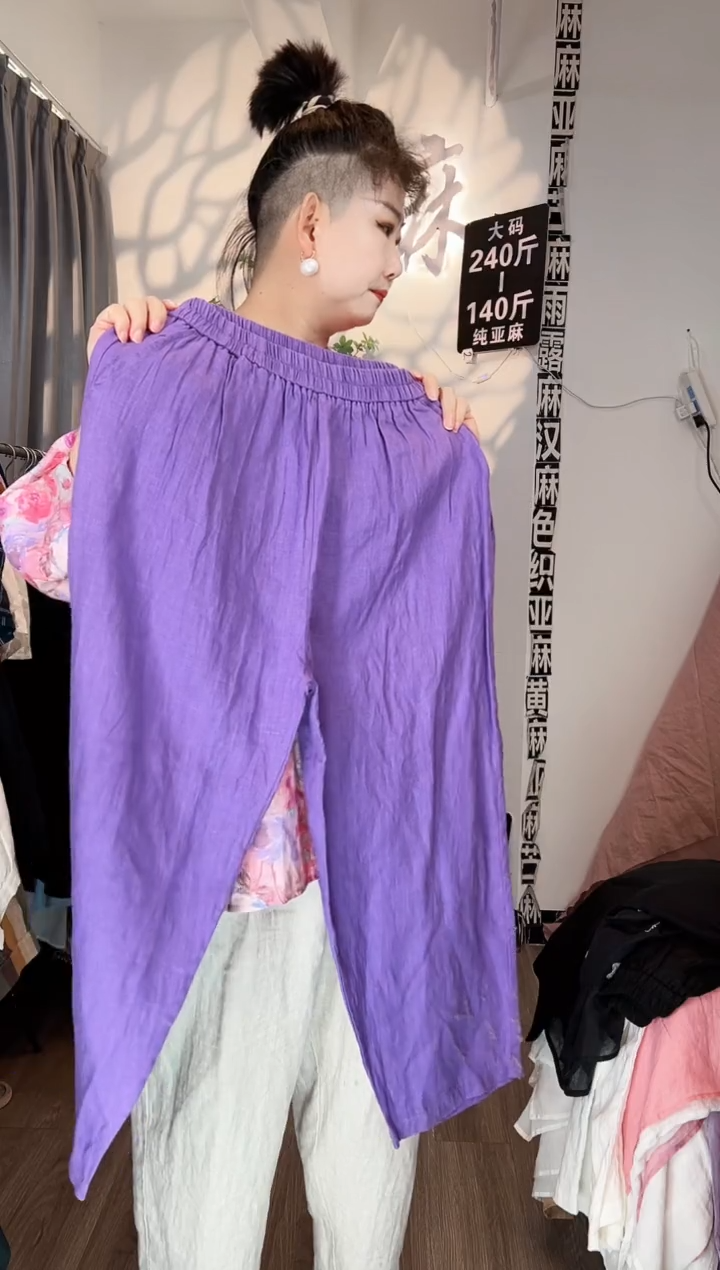 亚麻大码女装系列。