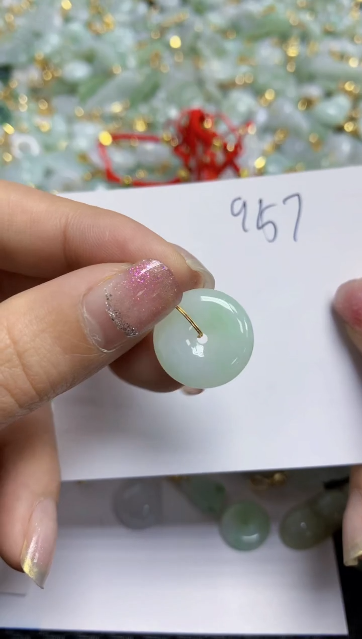 【闪购商品】翡翠颈饰合金   天然A货翡翠