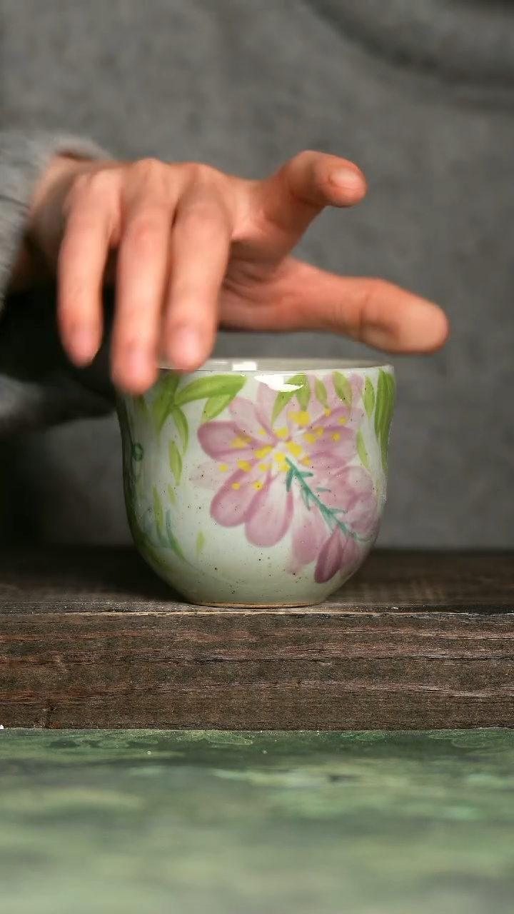 【闪购商品】青诗集手工手绘瓷器