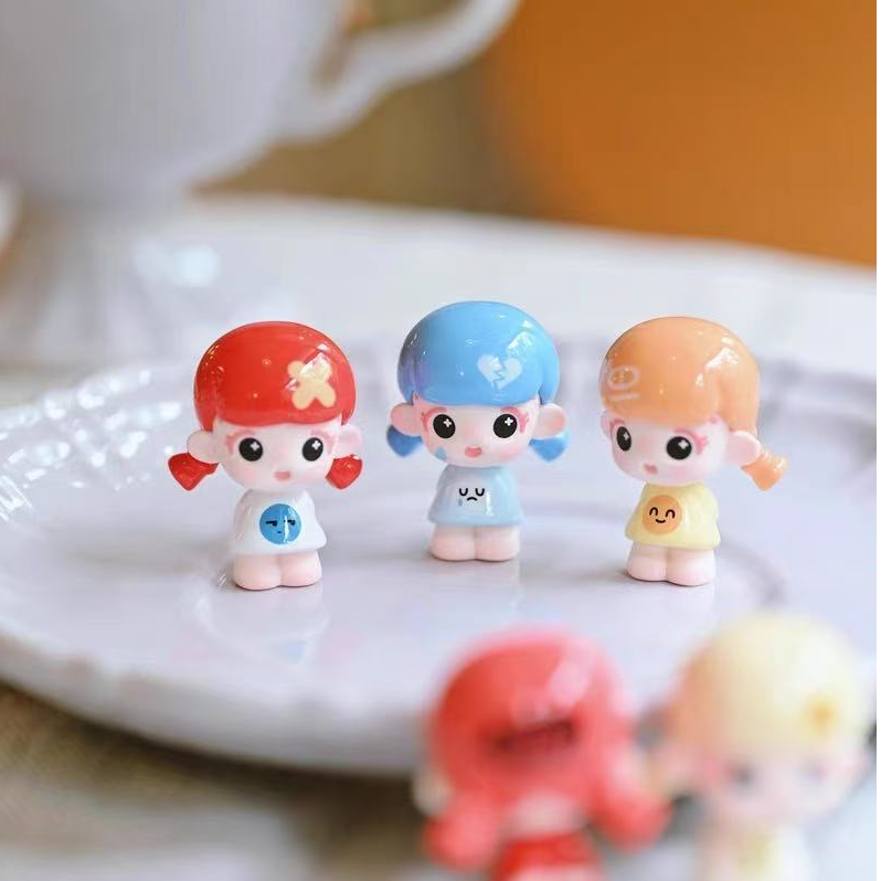 【拆盒】倒倒心情工坊萌粒系列潮玩盲盒