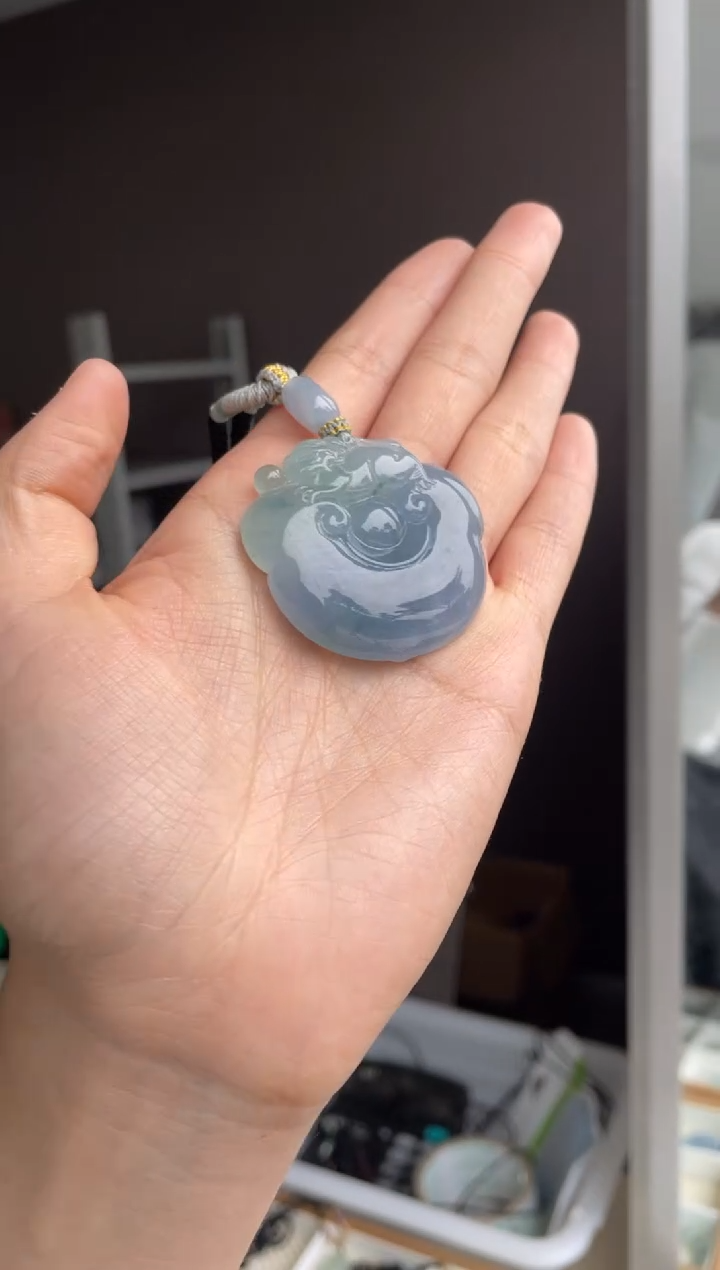 吊坠(不含链)未镶嵌翡翠毛*蚊天然缅甸A货翡翠