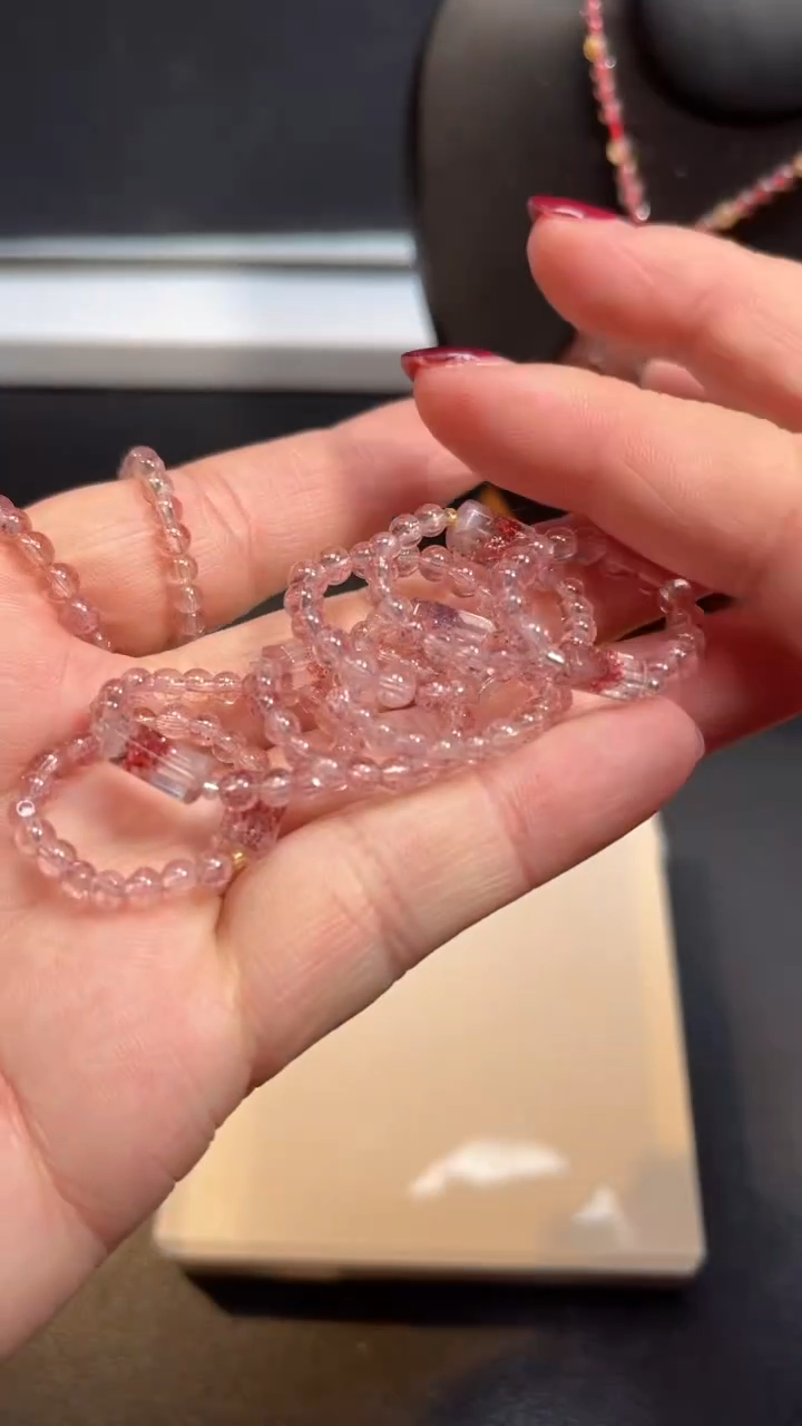 【闪购商品】水晶颈饰未镶嵌【百晶灵儿】天然定制款多样性发一