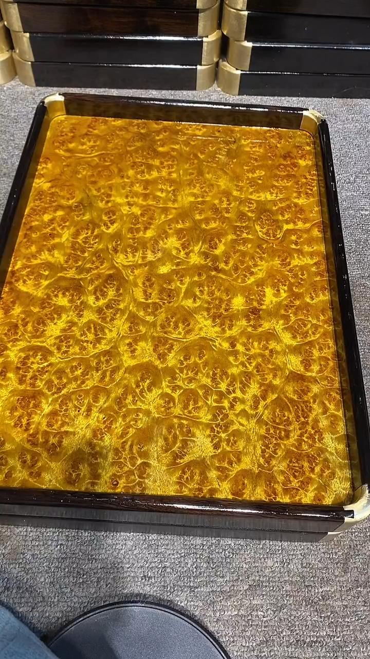 木木雕款陇**汉大茶盘一个