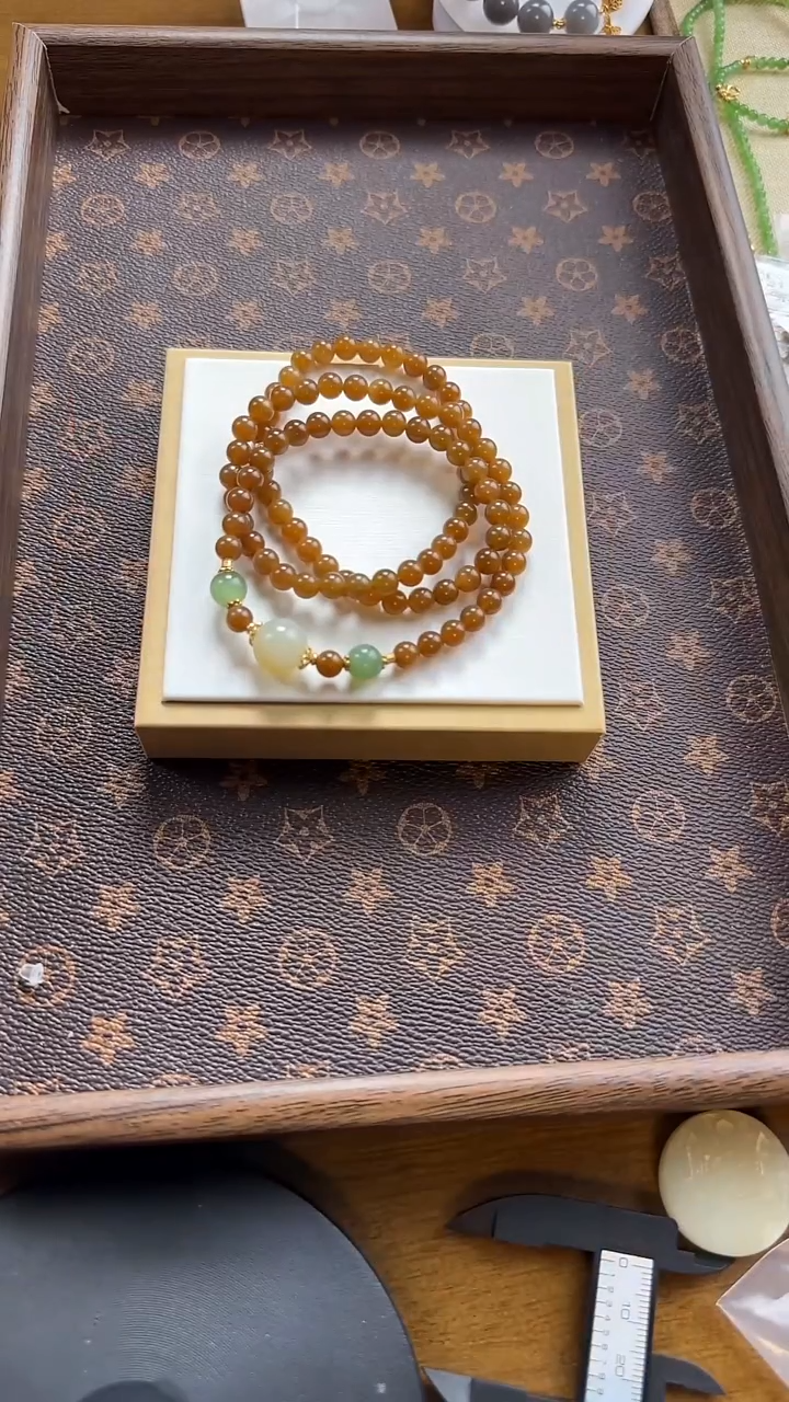 【闪购商品】和田玉手串未镶嵌糖玉 多圈手串