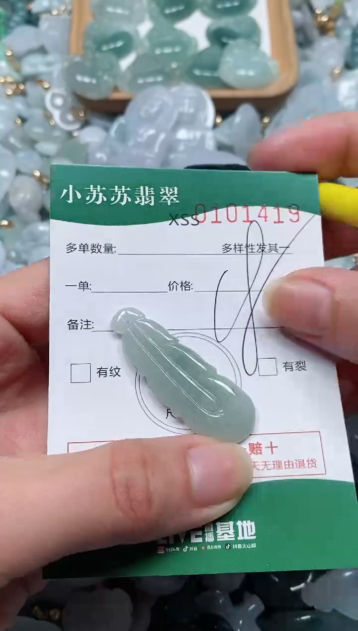 【闪购商品】翡翠颈饰未镶嵌闪购商品0101419