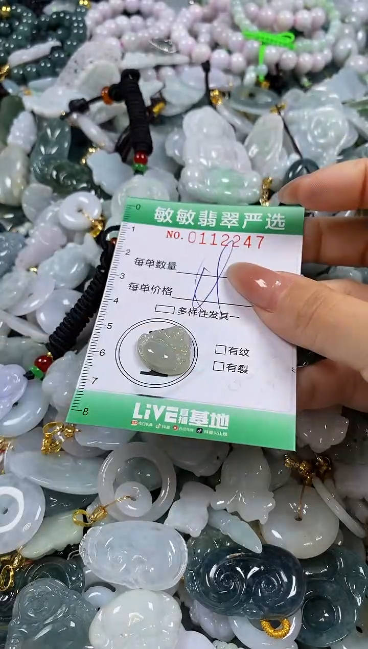 【闪购商品】翡翠颈饰未镶嵌闪购0112247