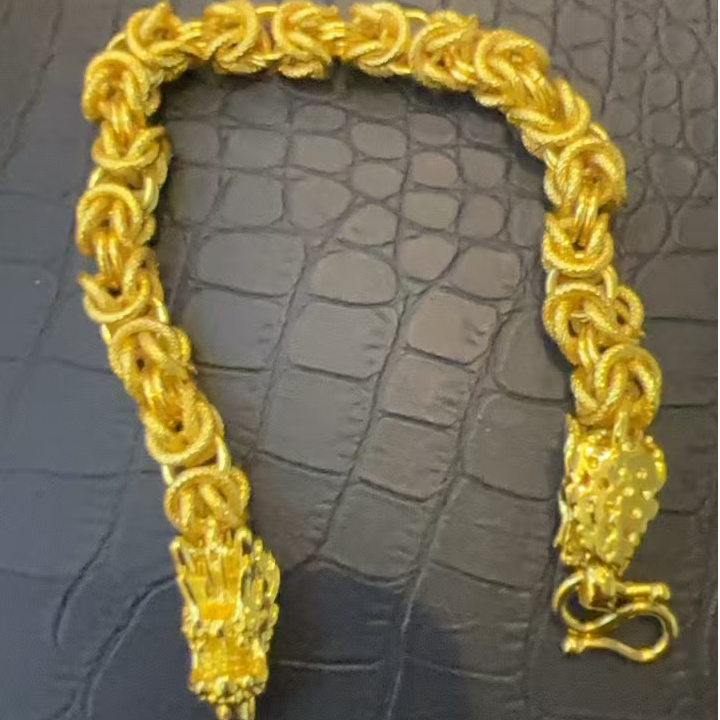 手链 D63【私人定制】时尚龙骨手链