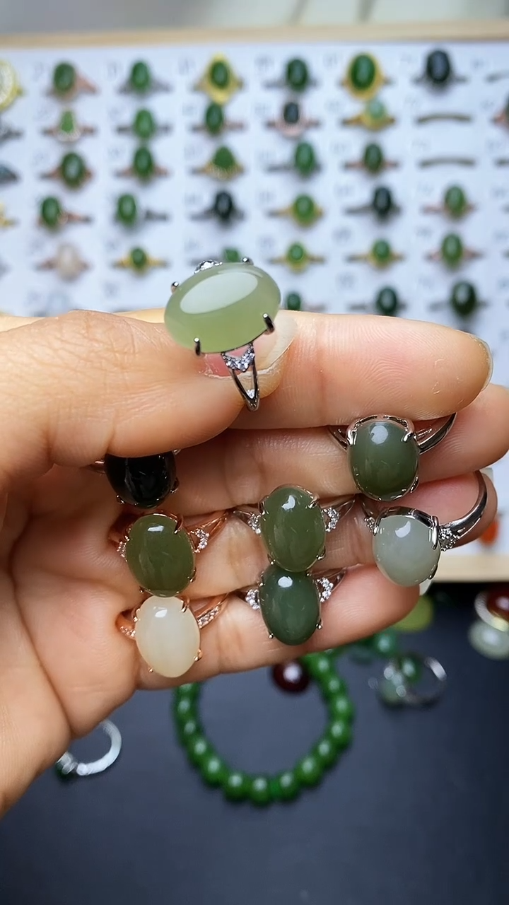 【闪购商品】和田玉戒指未镶嵌1