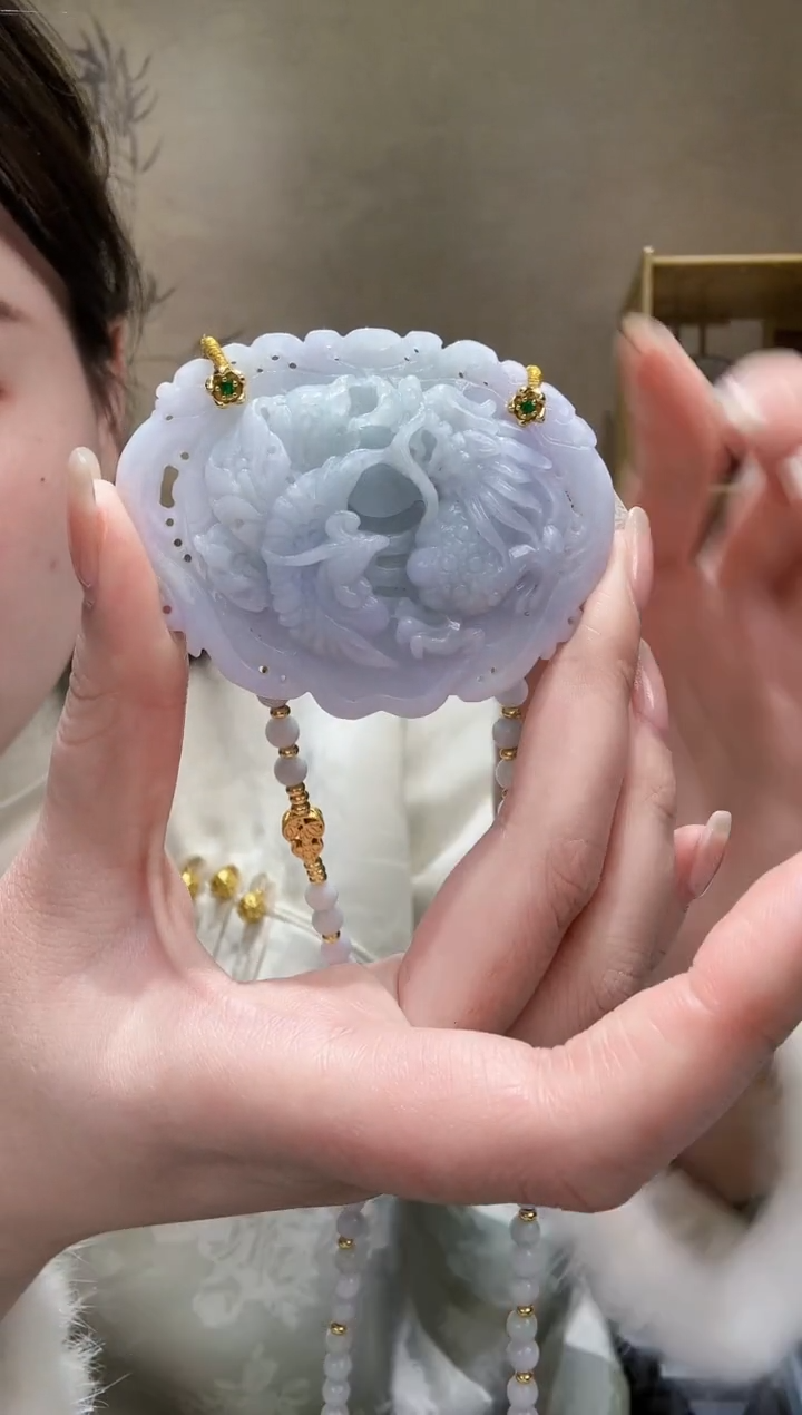 【闪购商品】翡翠颈饰未镶嵌吊坠