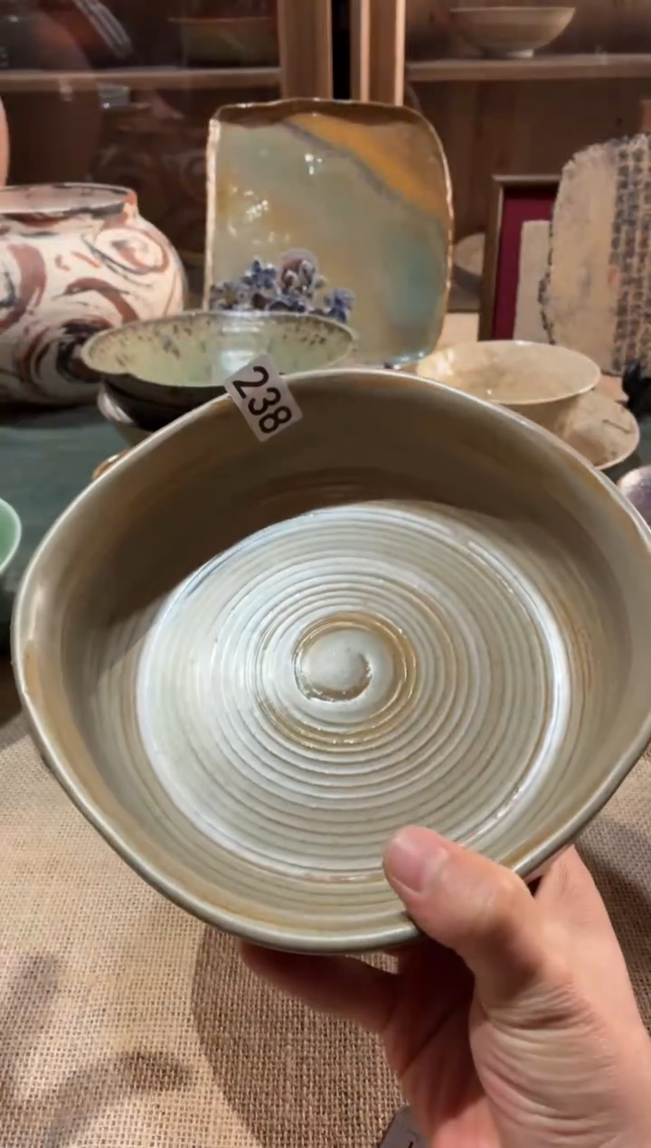 瓷片健**福238手刷棕色四方盘1个