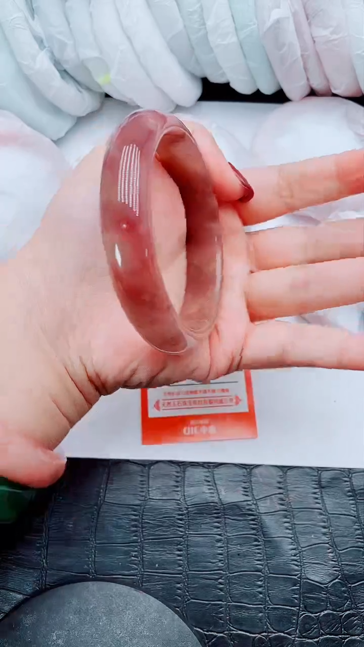 【闪购商品】石英质玉手镯未镶嵌S135-58-59