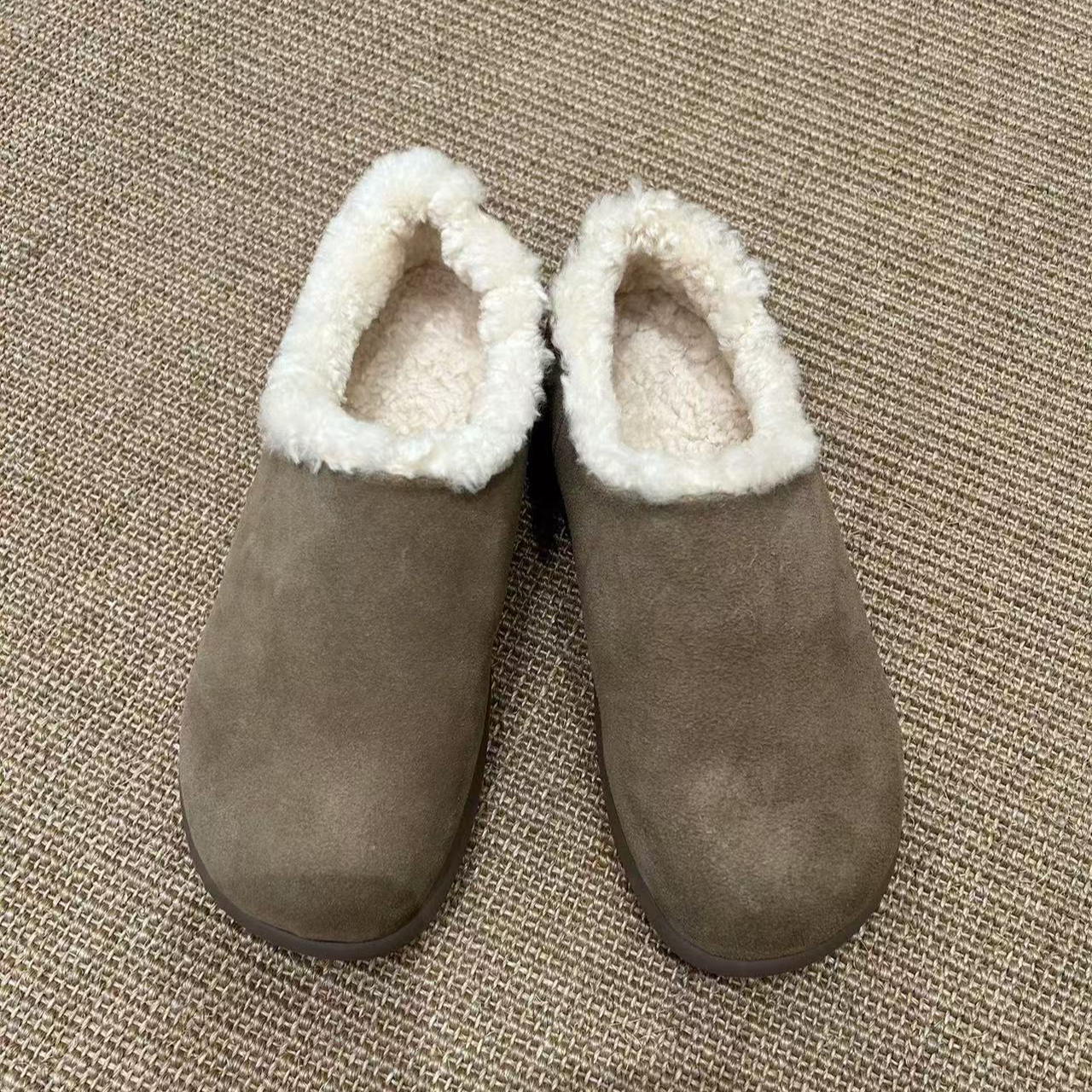 XZ24043    皮毛一体小土豆雪地靴