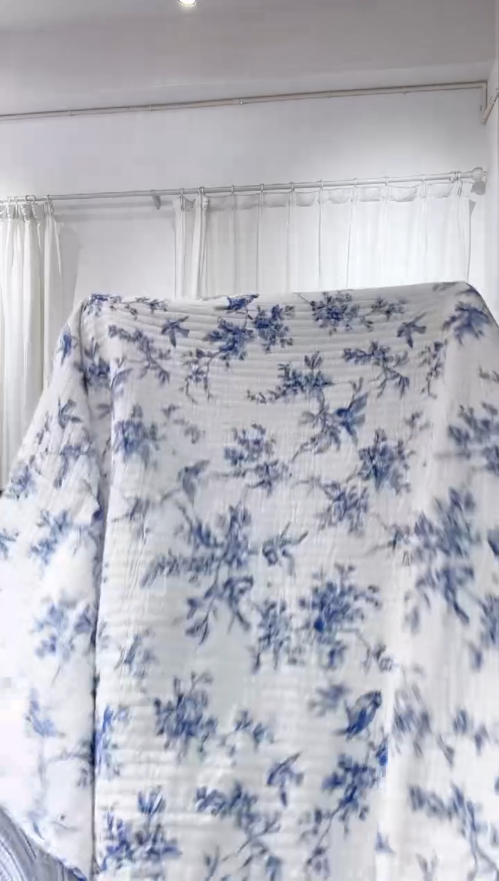 棉230*270纯棉床盖124号微瑕