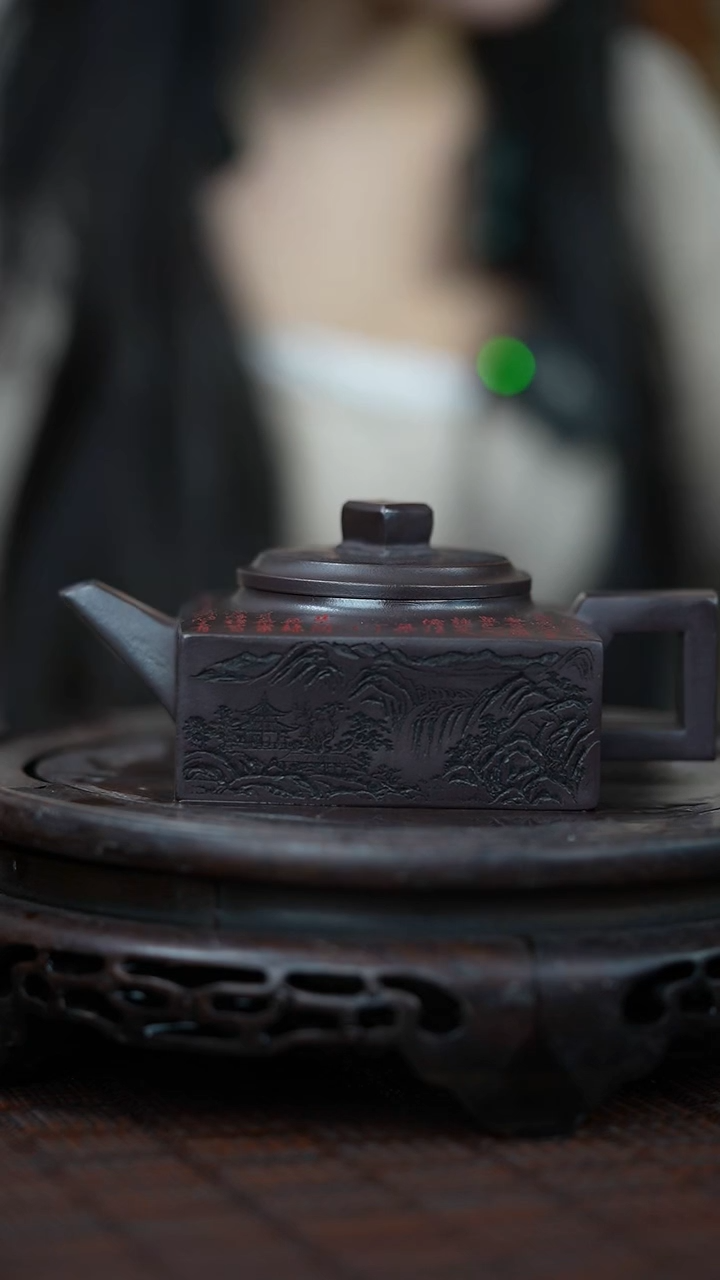 茶壶紫砂宜兴岁颐传砂原矿全手3