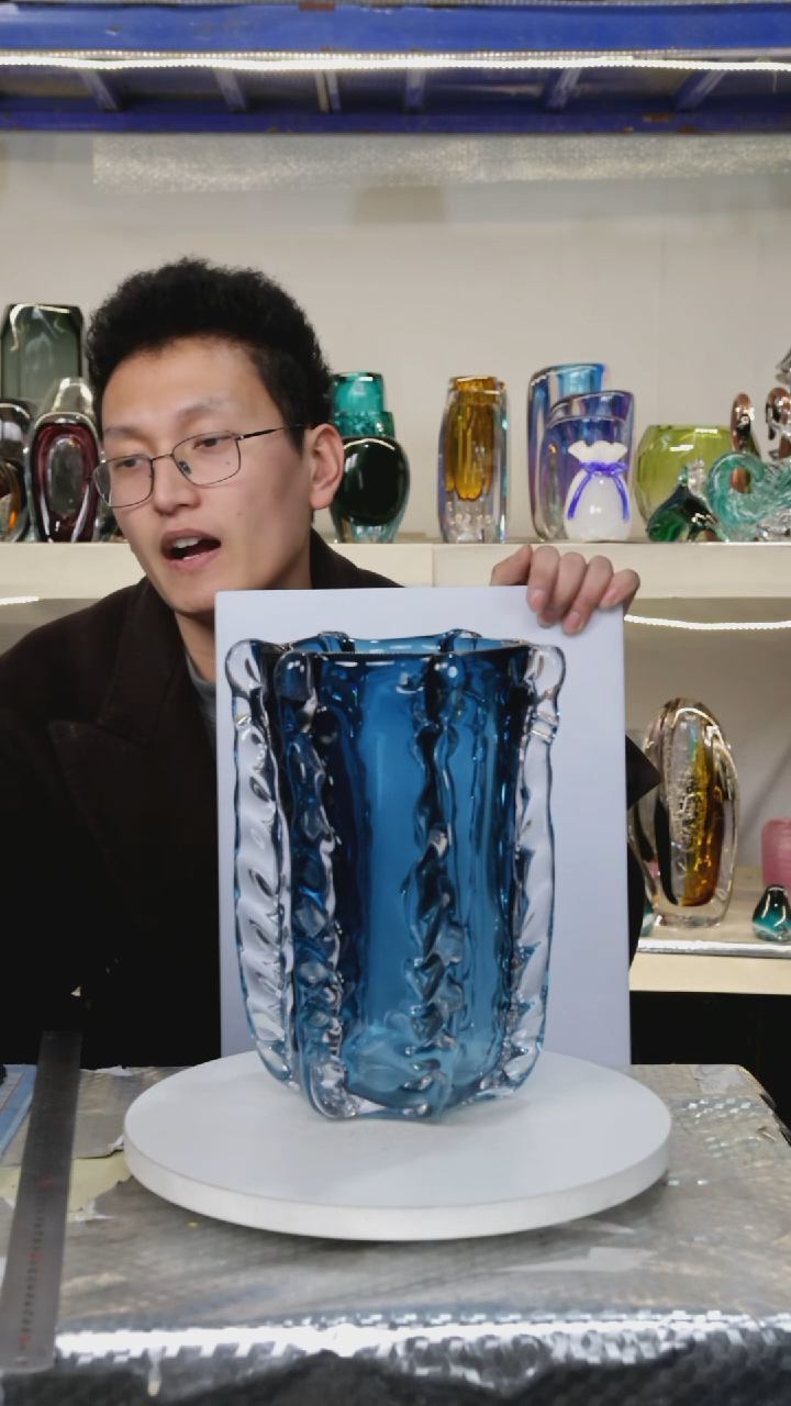 【闪购商品】琉璃高27精品琉璃正常手工痕迹