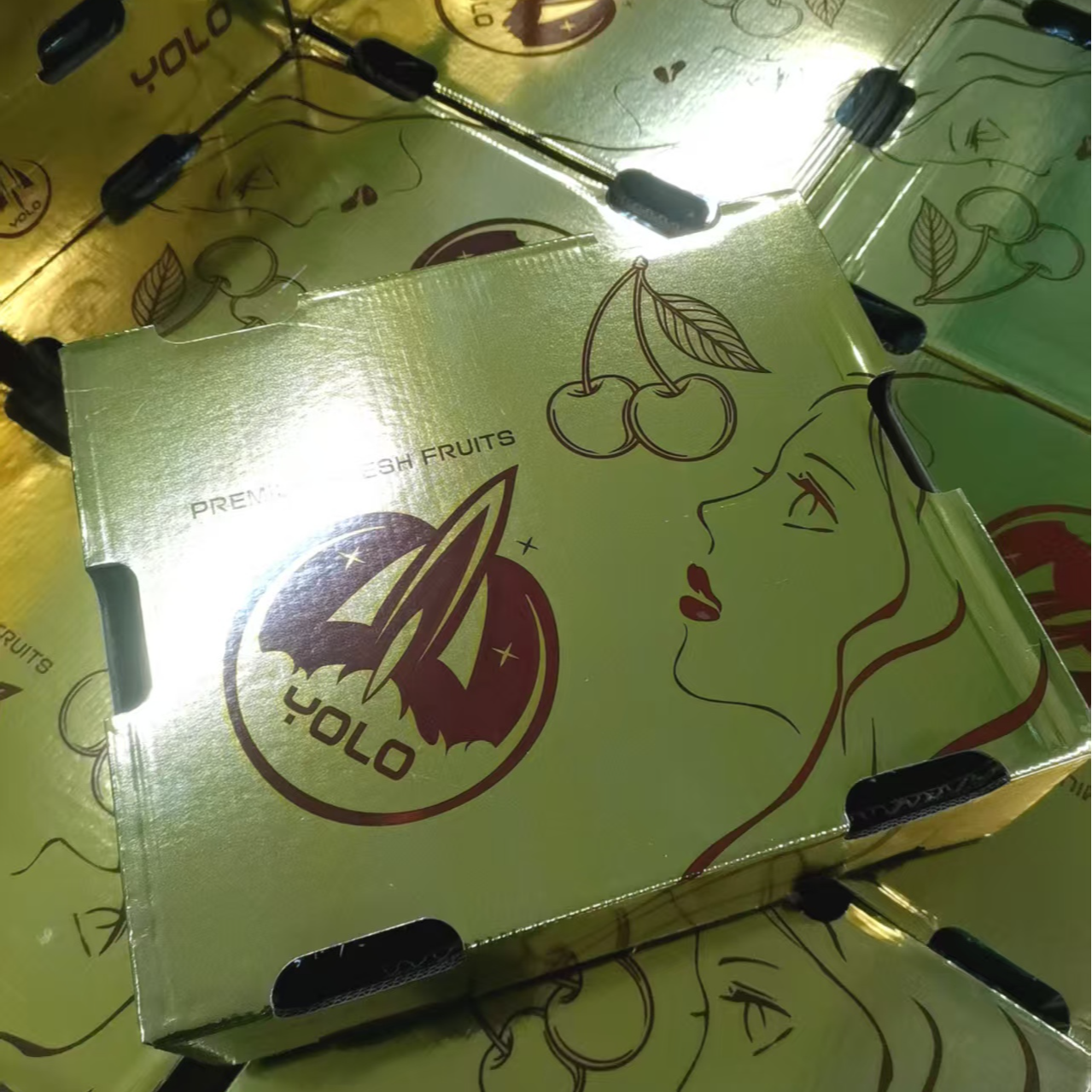 智利【4JD桑缇娜】海运车厘子2-5斤包邮内附果径卡