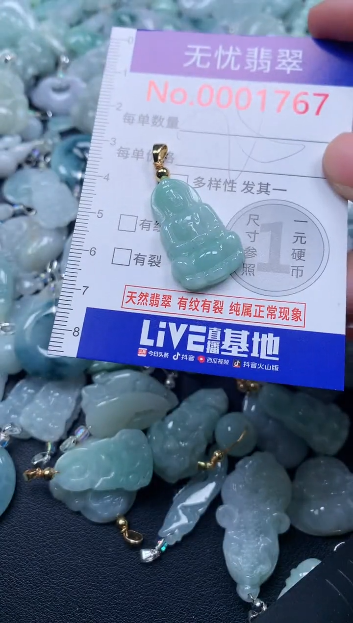 颈饰未镶嵌翡翠1767