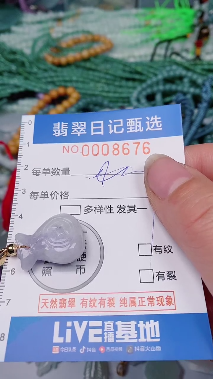 【闪购商品】翡翠颈饰未镶嵌00008676