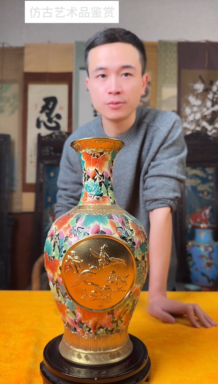 摆件陶瓷景德镇赏器摆件F34