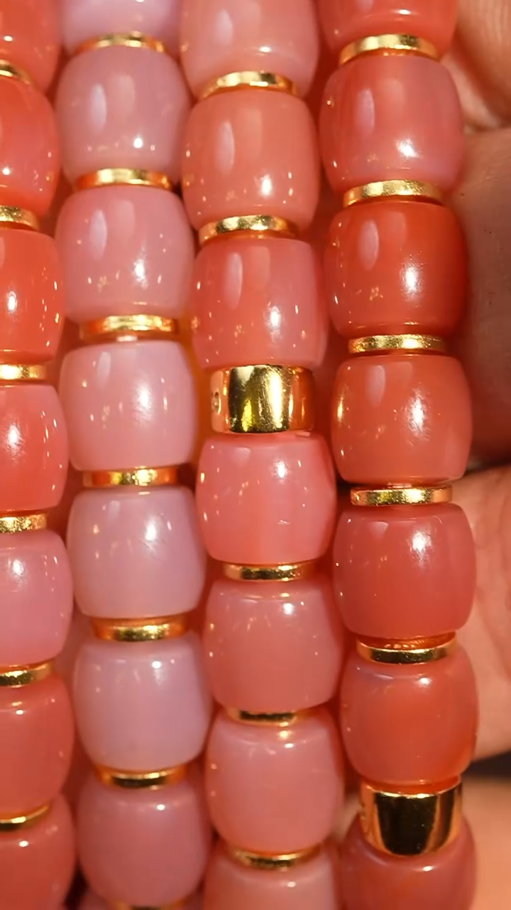 玛瑙/玉髓套链未镶嵌多样性发其一，DIY一