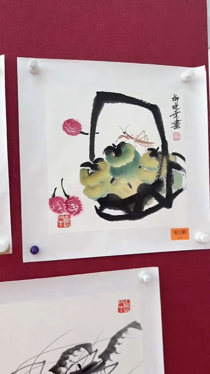 国画柳晓叶作品1平尺
