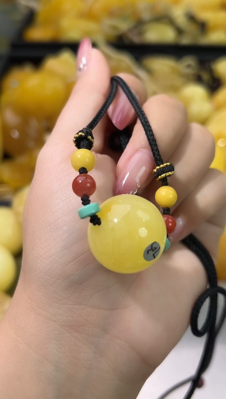 裸石琥珀未镶嵌天然琥珀蜜蜡吊坠