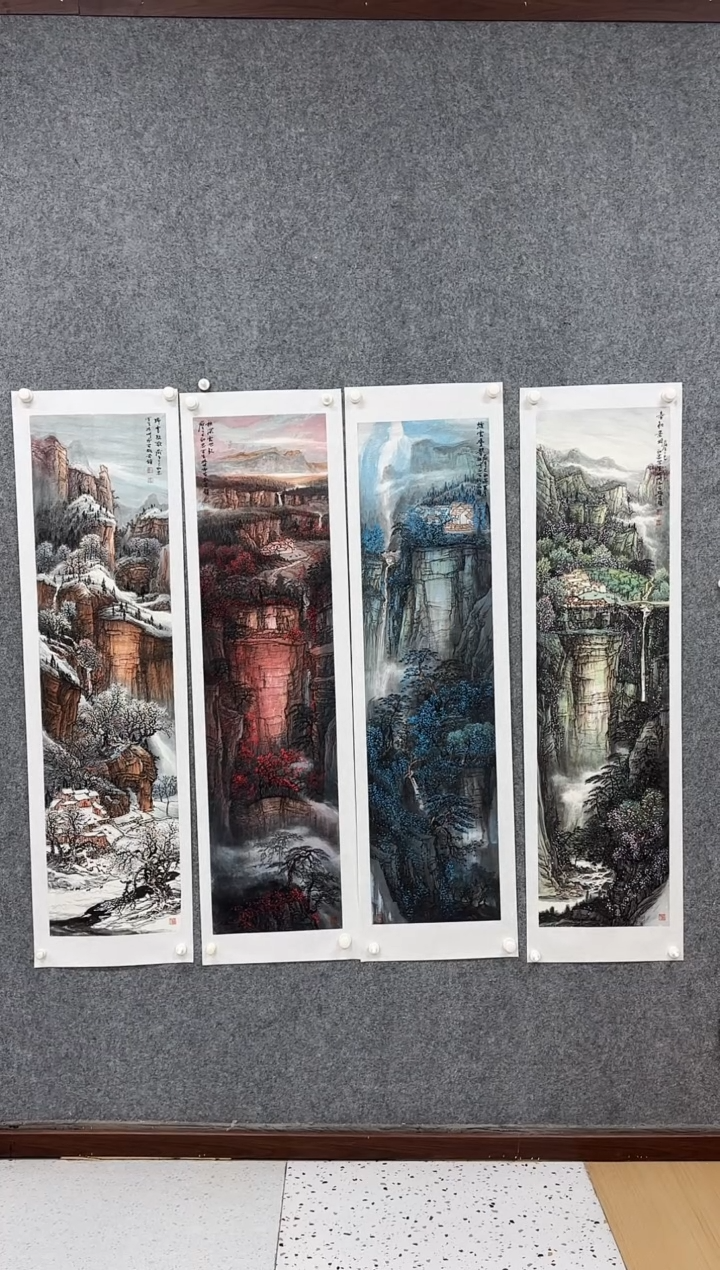 国画DH-LZZ老师绘画作品