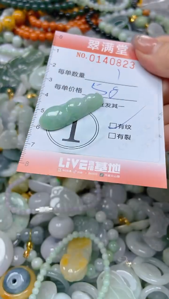 翡翠未镶嵌颈饰闪购0140823