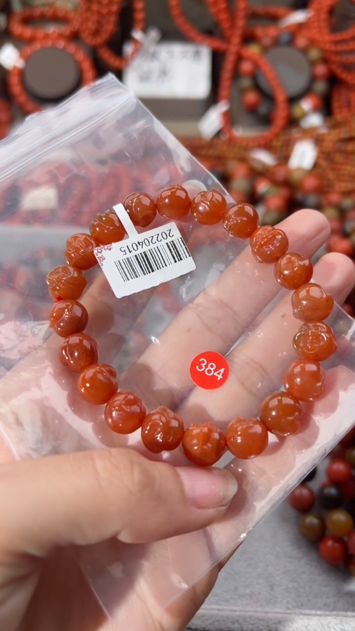 【闪购商品】南红玛瑙手串未镶嵌10