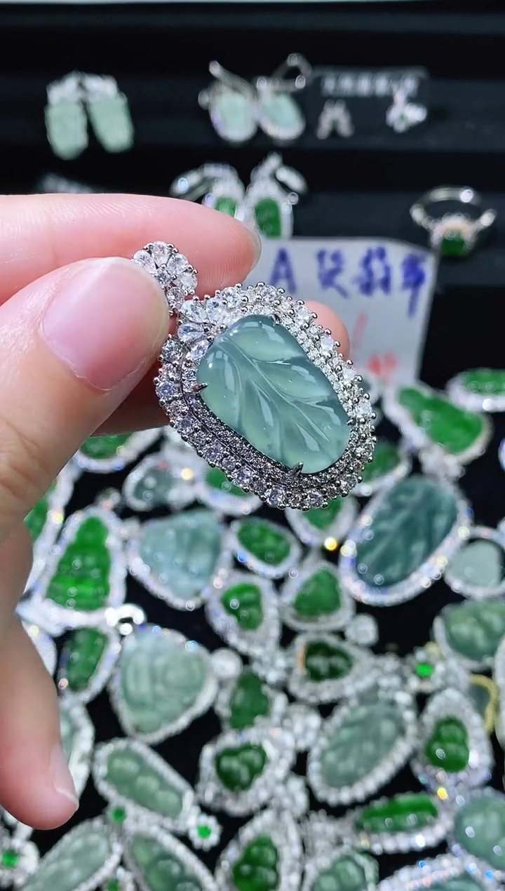 【闪购商品】翡翠未镶嵌颈饰精美翡翠-多样性只发一件H715