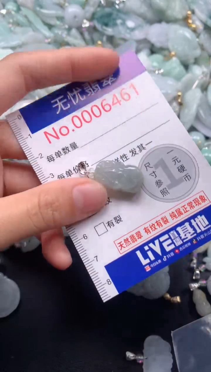 颈饰未镶嵌翡翠6461