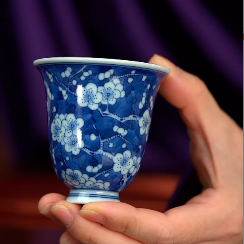 【樊匠专属】晓隐柴窑冰梅闻香杯