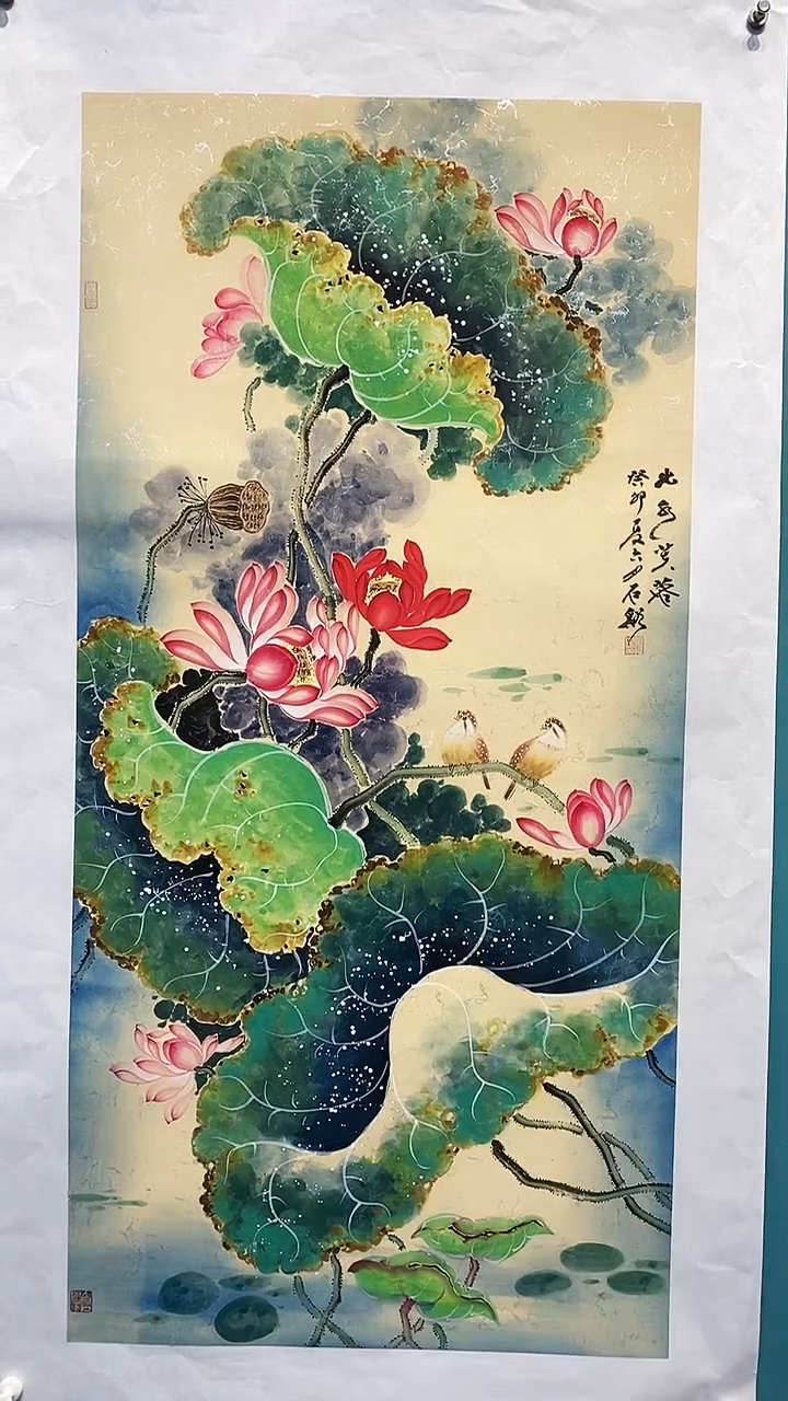 国画画都展厅明德老师国画作品24