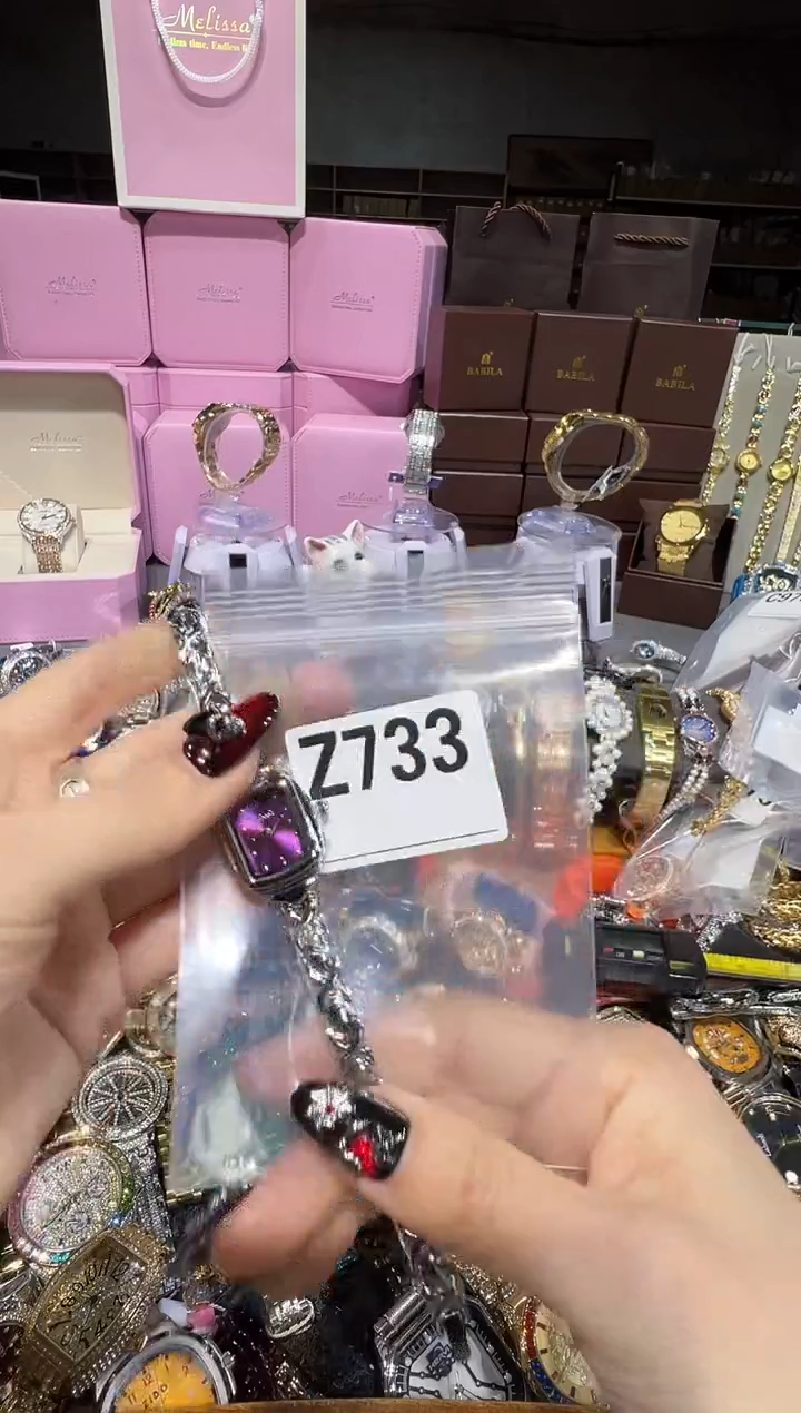 石英机芯不锈钢不锈钢直播定闪专用