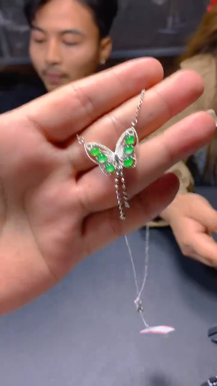 【闪购商品】翡翠吊坠(赠链)未镶嵌0783374554/多样性发一