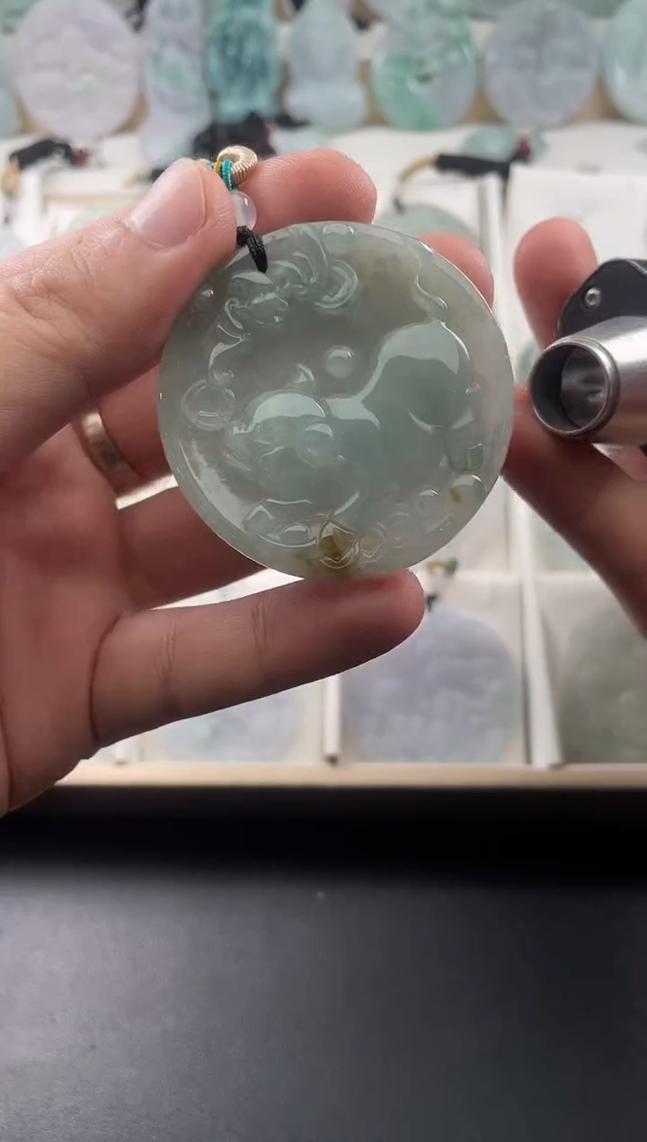 颈饰未镶嵌翡翠25/11/9/.383