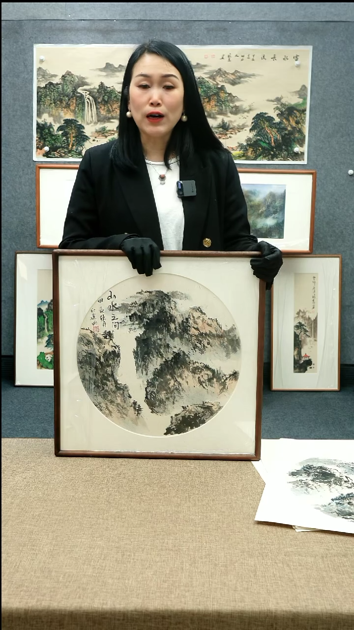 【闪购商品】国画52*52徐正道老师山水