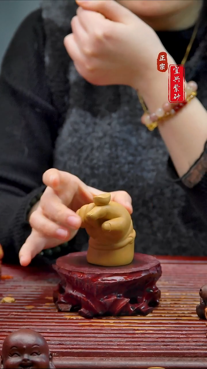 紫砂茶宠宜兴紫砂茶宠摆件