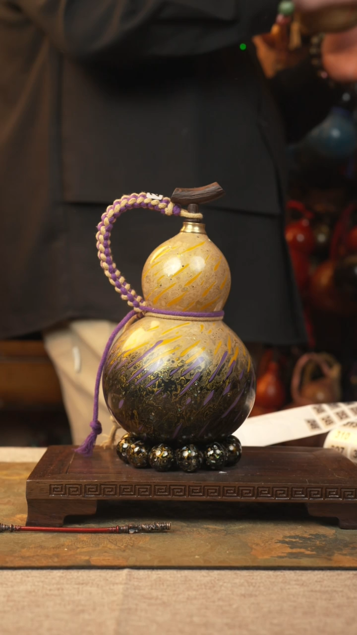 【闪购商品】245大漆葫芦一物一拍记葫堂出品