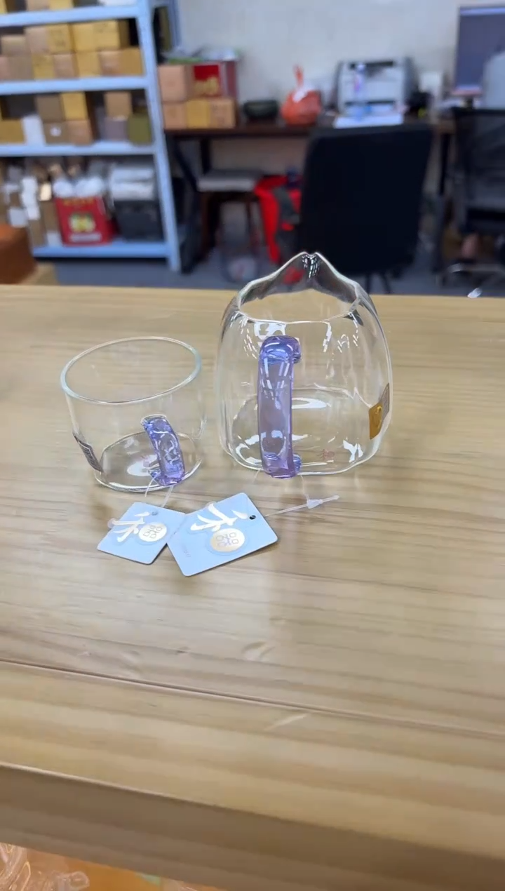 禾器倾妍茶海浅紫色+禾器清尚杯一个装