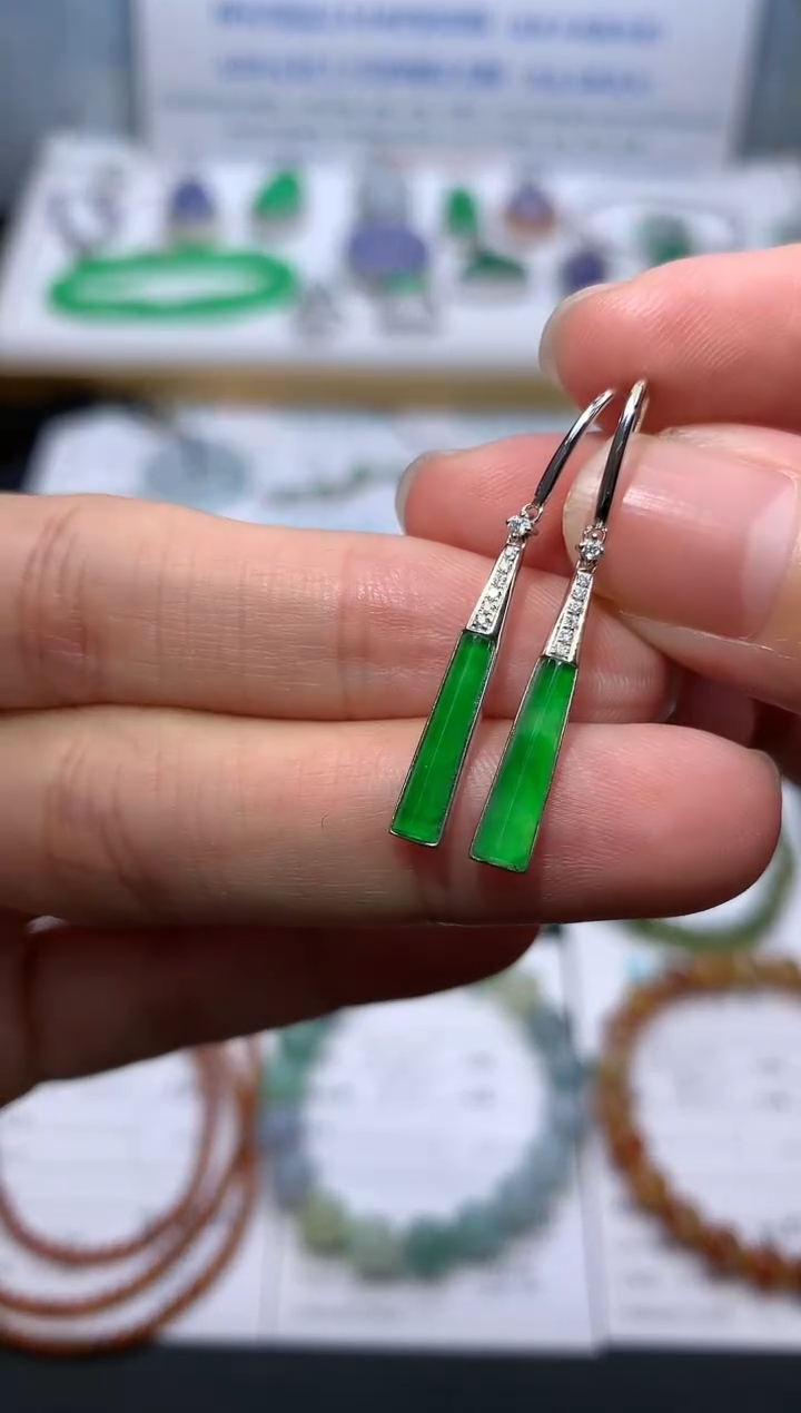 定制翡翠18K金镶嵌模式推广期24小时鉴赏期