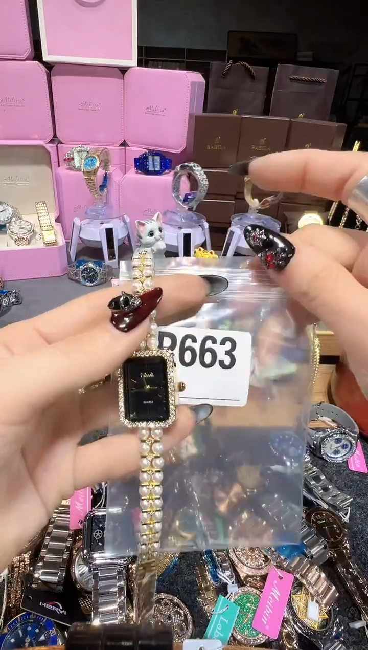 石英机芯不锈钢不锈钢直播定闪专用