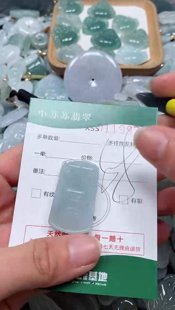 【闪购商品】翡翠颈饰未镶嵌闪购商品0119971