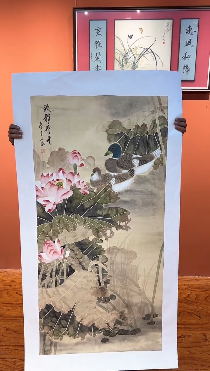 【闪购商品】国画周建真老师绘画作品9-33