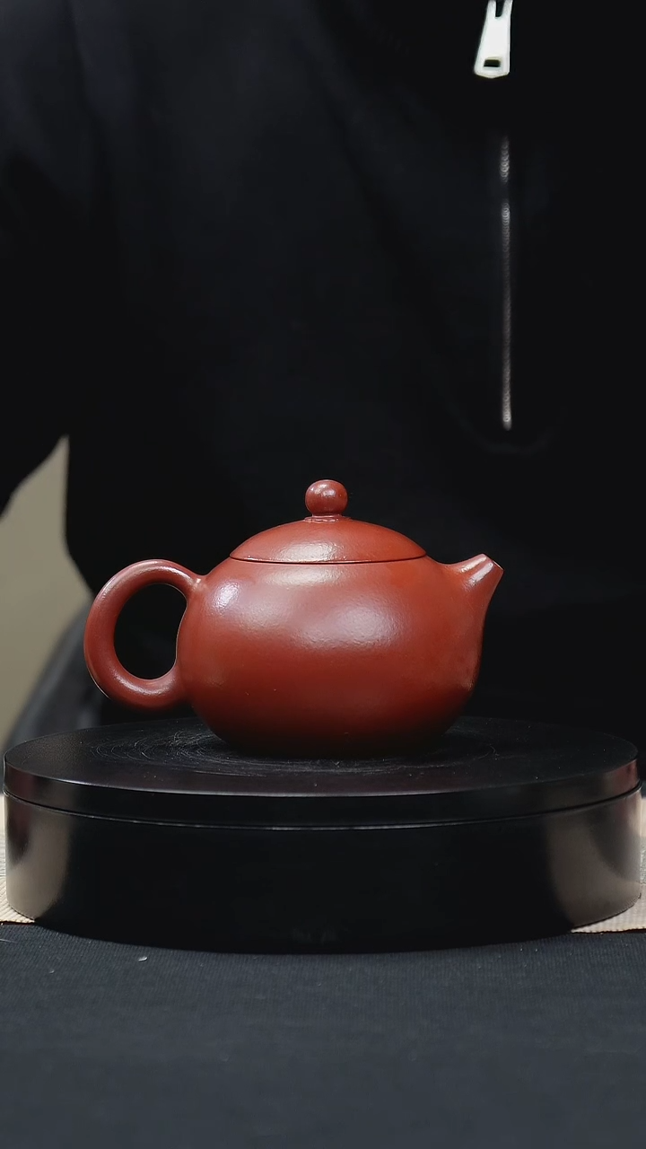 【闪购商品】紫砂茶壶047大红袍光素西施手工紫砂壶