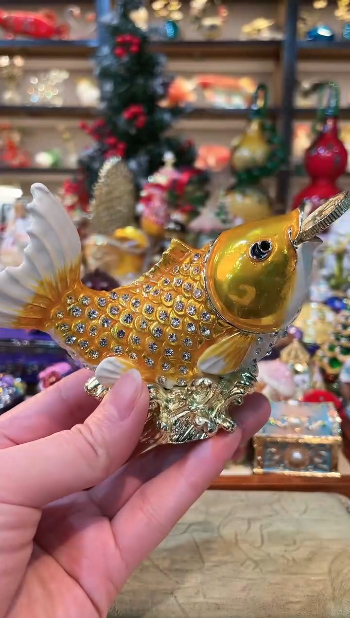 【闪购商品】精致珐琅彩首饰盒