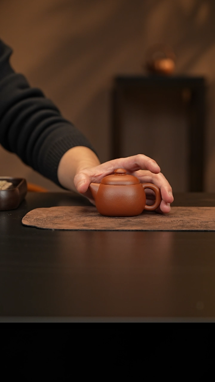 【闪购商品】紫砂茶壶允禾斋wzht 朱泥 西施