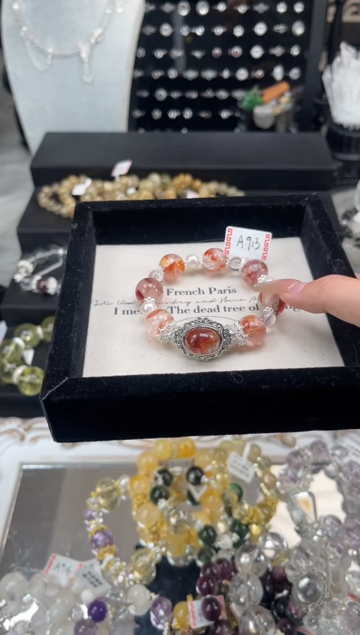 【闪购商品】水晶手链未镶嵌天然水晶 多样性发货