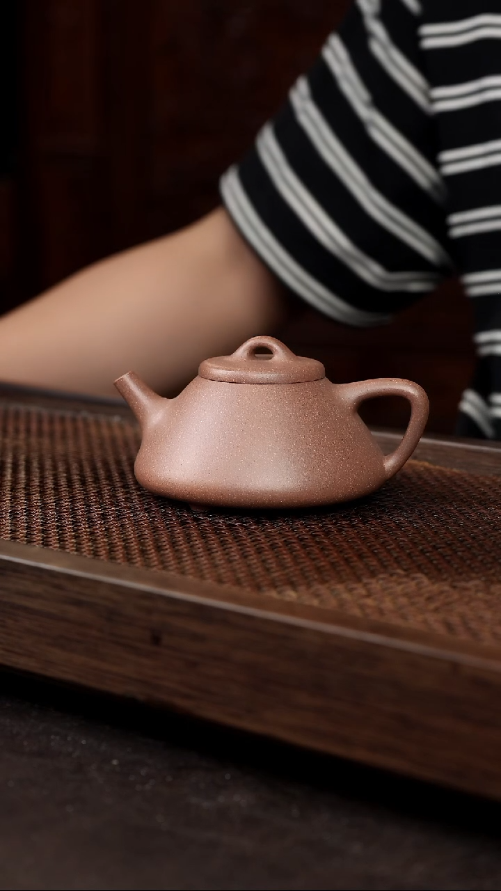 茶壶紫砂桃花泥子冶